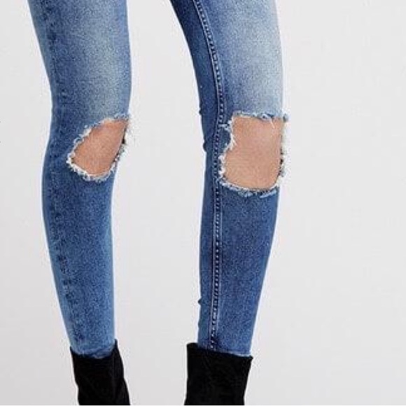 NWT Free People Busted High Rise Skinny Jeans, 27L - Picture 7 of 7